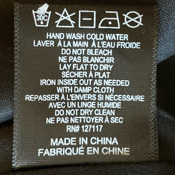 Belle by Badgley Mischka Draped Boat Neck 3/4 Sleeve Blouson Dress w/Rose Gold - Picture 5 of 13